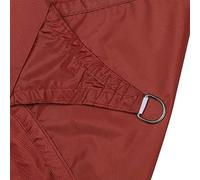 Toldo rectangular impermeable de 4 x 7 m, 95% de protección UV, transpirable, con cuerda, para camping, patio, jardín, balcón, color rojo