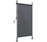 Toldo solar independiente, pérgola ajustable para terraza | Color: Gris oscuro