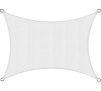 Toldo solar rectangular, impermeable, de 2x3 metros, marca SolVision, modelo PS9, color blanco