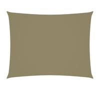 Toldo Toldo Sombrilla Tela Oxford Rectangular 2,5 x 4 m Beige 02_0009564