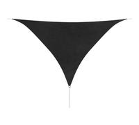 Toldo Toldo Sombrilla Tela Oxford Triangular 3,6 x 3,6 x 3,6 m Antracita 02_0008670