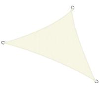 Toldo triangular para exteriores de la marca Sol Royal, impermeable, de 7x5x5 metros, modelo SolVision PS9, color crema