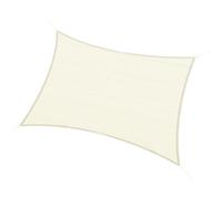 Toldo Vela 3x4m Color Crema Sombrilla Parasol Cuadrado Terraza Jardin Camping Cream 300x400cm