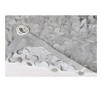 Toldo vela Camuflaje (L x An: 3 x 4 m, Blanco/Gris)