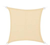 Toldo vela PES (L x An: 5 x 5 m, Beige, Cuadrado)