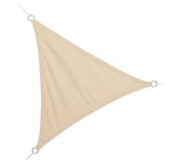 Toldo vela PES (L x An: 5 x 5 m, Beige, Triangular)