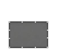 Toldo Vela Rectangular 4.5x8M Lona Sombra Exterior, Tela Sombra Exterior Impermeable Protección UV Velas de Sombreado para Patio, Terraza, Jardín, Balcón Exteriors, Gris Oscuro