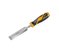 TOLSEN Formón para Madera de Acero Cromo-Vanadio (CrV) - Mango Ergonómico Bicomponente - Herramienta de Carpintería de Alta Precisión