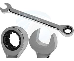 Tolsen Herramienta D8-3 - LLAVE DE CIERRE ABIERTO RATCHED 13