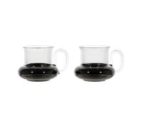 Tom Dixon 2 Tazas de té Bump Negro