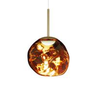 Tom Dixon Lámpara colgante Melt mini LED Dorado