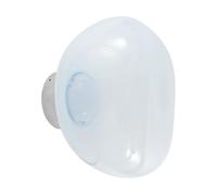 Tom Dixon Lámpara de pared Melt Surface mini LED 30 cm Ópalo-plateado