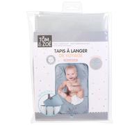 Tom et Zoe Cambiador Bebé Impermeable para Viaje 68,5x35,5 cm, Colchón Suave y Plegable en 3 Partes - Colección Puericultura