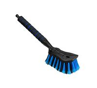 ToM PaR Cepillo lavacoches I Cepillo lavacoches con conexión de Agua, de Manguera I Cerdas Bien dispuestas I Cómodo Mango I Coche I Jardín I Paneles fotovoltaicos I Longitud: 44 cm I Azul