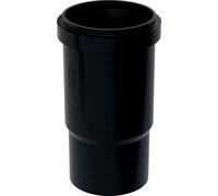 Toma de compensación PEHD 250 con doble anillo, color negro (alcantarillado de HDPE)