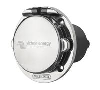 Toma de corriente de acero inoxidable con tapa, 16 A/250 V CA (2...