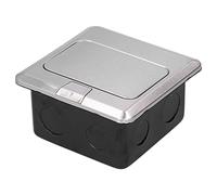 Toma de Corriente Empotrable para Suelo, Acero Inoxidable, 250V CA, Est¨¢ndar UE con Toma de Tierra