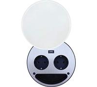 Toma de corriente Smile Schuko, cargador USB, color blanco