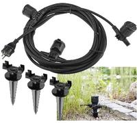 Toma de jardín al aire libre, IP44 3 veces 4250416333827