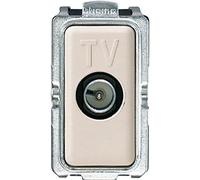 Toma De TV Pasante Macho Serie Bticino Magic Marfil Código Bticino-S5173PF
