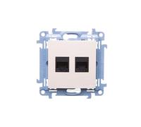 Toma doble RJ45 Cat.6 Simon 10 C62.01/41