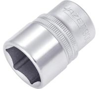 HAZET Toma 900-22, 22 mm, cuadradillo 12,5 mm, moleteado, cromado y pulido
