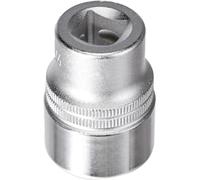 HAZET Toma 900-24 - 12,5 mm cuadradillo, 24 mm, moleteado, cromada y pulida para manejo manual