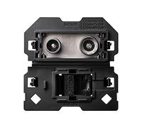 Toma R-TV+SAT Unica con RJ45 cat6 2M