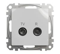 Toma tv/fm new sedna interm 7 db aluminio schneider