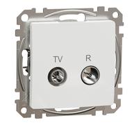 Toma tv/fm new sedna intermedia blanco schneider
