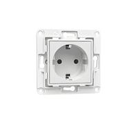 Tomada Schuko Shelly Wall Socket EU Branco