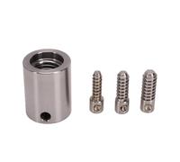 Tomantery Adaptador de Husillo de Cabezal de Torno de Madera Construcción de Acero Duradera para Torneado de Madera Ideal para Carpintería Tamaño de 1 Pulgada a 8 Tpi y Fácil Instalación, para