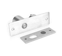 Tomantery Cerradura de Embutir Eléctrica de 2 Cables, Cerradura de Puerta | Cerrojo eléctrico de acero inoxidable con inducción magnética para control de acceso de seguridad, bloqueo de encendido