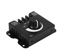 Tomantery Controlador de Atenuación de Interruptor LED 12V-24V 30A para | Atenuador LED de un color con control de perilla, atenuación PWM, para tiras de luces de 12 V-24 V