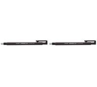 Tombow 20230 - Porta gomas, color negro (Paquete de 2)
