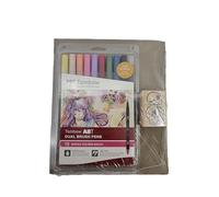Tombow ABT - 10C-MANGA2-ST Manga Conjunto de 10 x punta fina ABT Dual Brush Plumas Manga sello