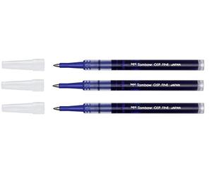 Tombow BK LV-LP05 recambios de Tinta, Grosor de Trazo de 0,5 mm, Color Azul ( 3 piezas )