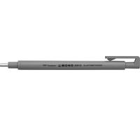 Tombow | Borrador de Precision MONO ZERO COLORS | Punta Redonda 2,3 mm | Ideal para Artistas y Diseñadores | Cuerpo Gris Nublado