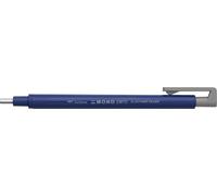 Tombow | Borrador de Precision MONO ZERO COLORS | Punta Redonda 2,3 mm | Ideal para Artistas y Diseñadores | Cuerpo Azul Noche