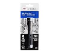 Tombow - Borrador MONO Zero, color blanco Tombow MONO Zero Eraser Balue Pack, Rectangle