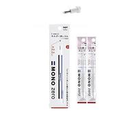 Tombow EH-KUR-B-SET - Goma de borrar (2 unidades, punta redonda), color blanco
