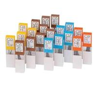 Tombow EX-03P-H - Caja de 12 recambios para portaminas punta 0,3 mm, dureza H