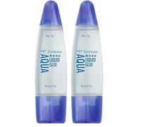 Tombow - MONO AQUA | Pegamento Liquido Transparente para Manualidades - Cantidad 50 ml (Paquete de 2)
