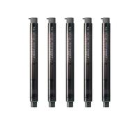 Tombow Mono Eraser JCC-121D-5P - Borrador retráctil de lápiz negro, 5 unidades