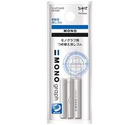 Tombow Mono Graph, blanco - Recambio de 3 gomas