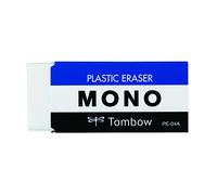 Tombow PE-04A MONO M - Goma de borrar (PVC, ftalatos y sin látex, 19 g)
