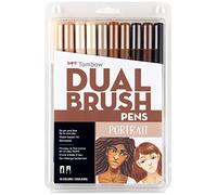 Tombow Pennarelli doppio pennello penna imposta 10/Pkg-ritratto
