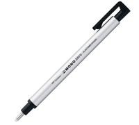 Tombow Soporte de goma de borrar, Mono Zero Round Shapre Silver (EH-KUR04)