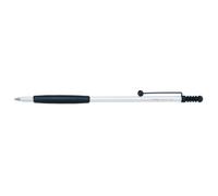 Tombow - Zoom 707 | Bolígrafo Tinta Negra Caja de Regalo - Cuerpo Blanco Ultra-Fino Grip Negro