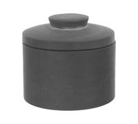 TOMETURE 1 juego de tintero para caligrafía: Bandeja redonda tradicional china para tinta, ideal para pintura, dibujo y caligrafía Sumi-e - Mini tintero de 4,8 x 4,8 x 4,6 cm con tapa.
